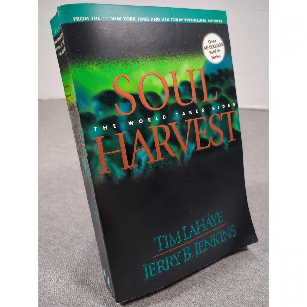 Soul Harvest The World Takes Sides Tim LaHaye 1998‎ Trade PB Left Behind Book 4